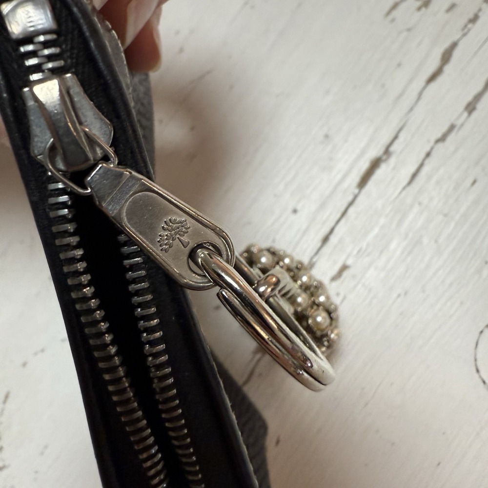 Vintage Mulberry Handbag Black Scotch Grain Leather Micro Bag & Coin Purse $1250 - Picture 15 of 15